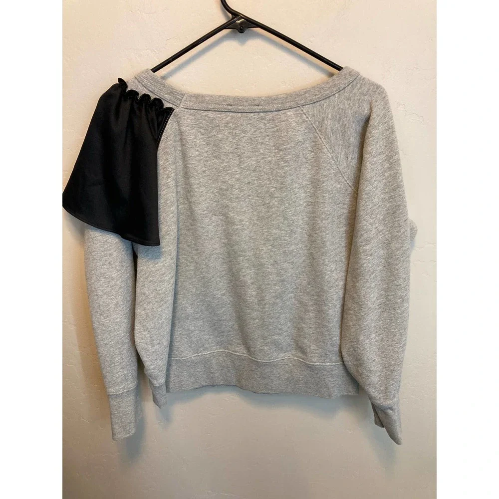 J.Crew Asymmetrical Ruffle Sweatshirt - Picture 6 of 6